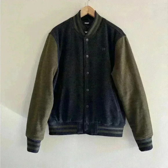 Hudson Varsity Bomber Woolen Jacket Size‎ M - Picture 9 of 9